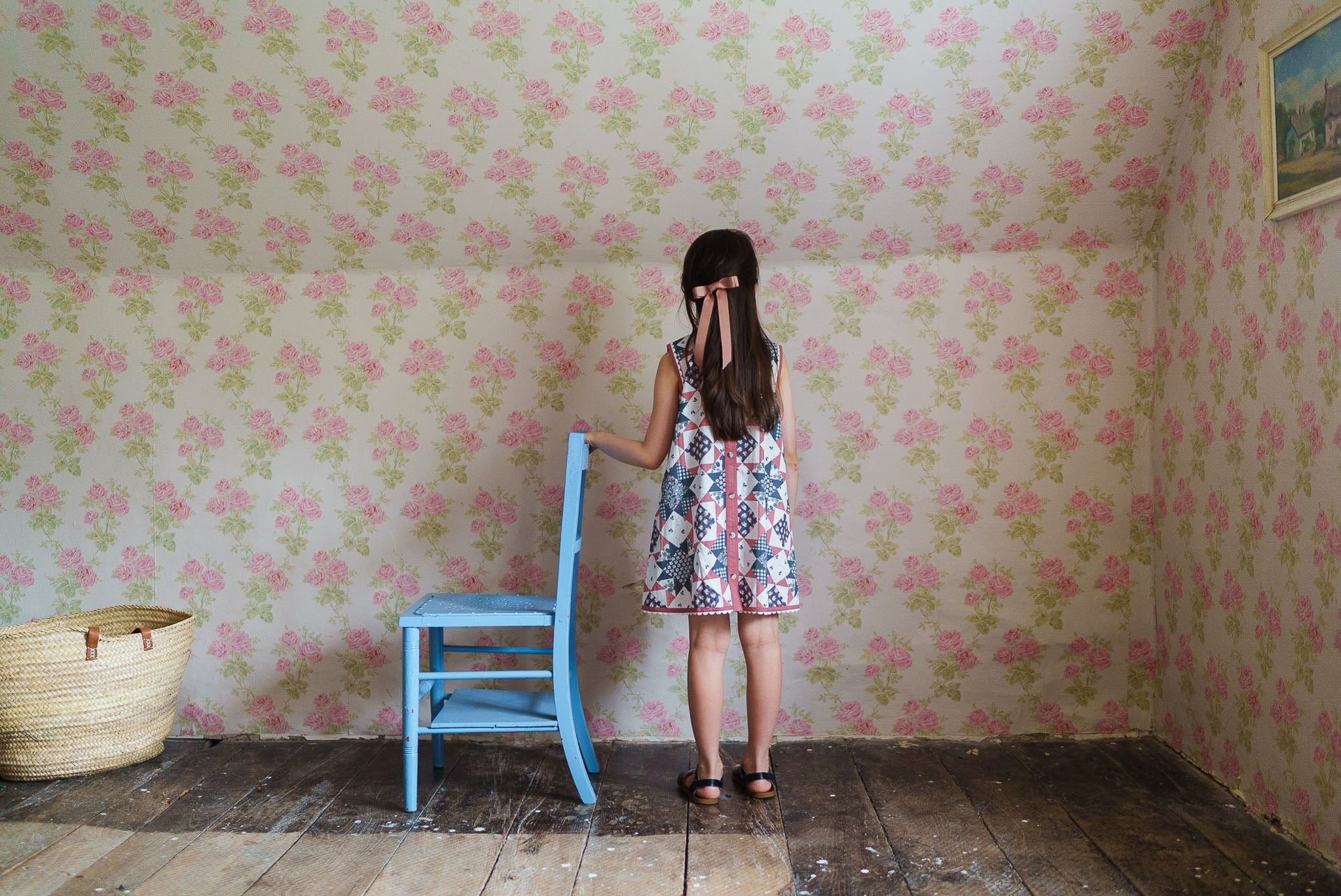 <Little Cotton Clothes> Hannah Dress Patchwork Floral　