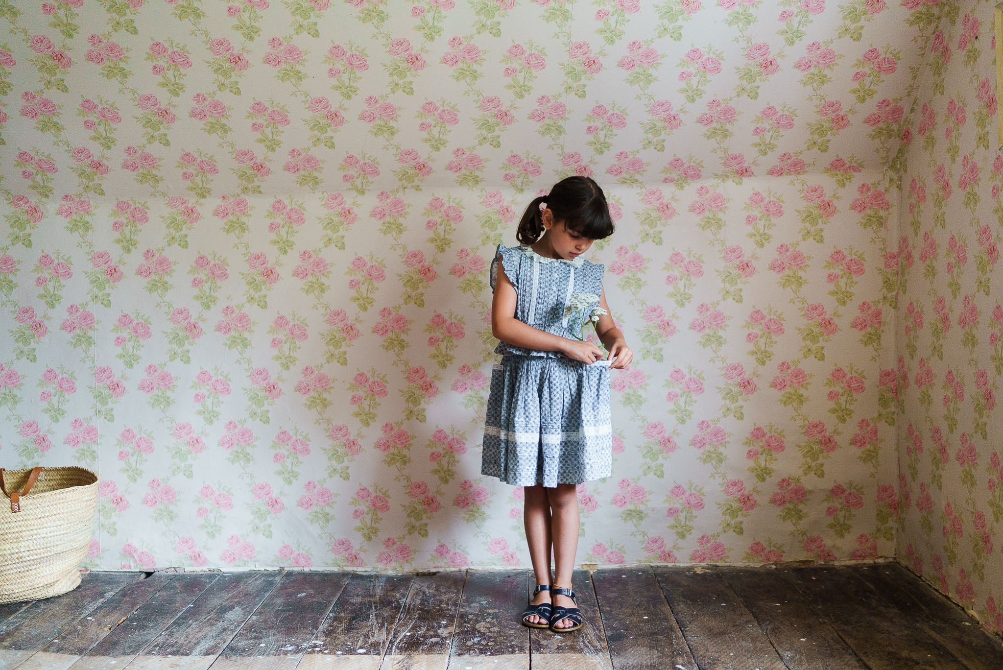 <Little Cotton Clothes> Freya Blouse Tenby Floral　