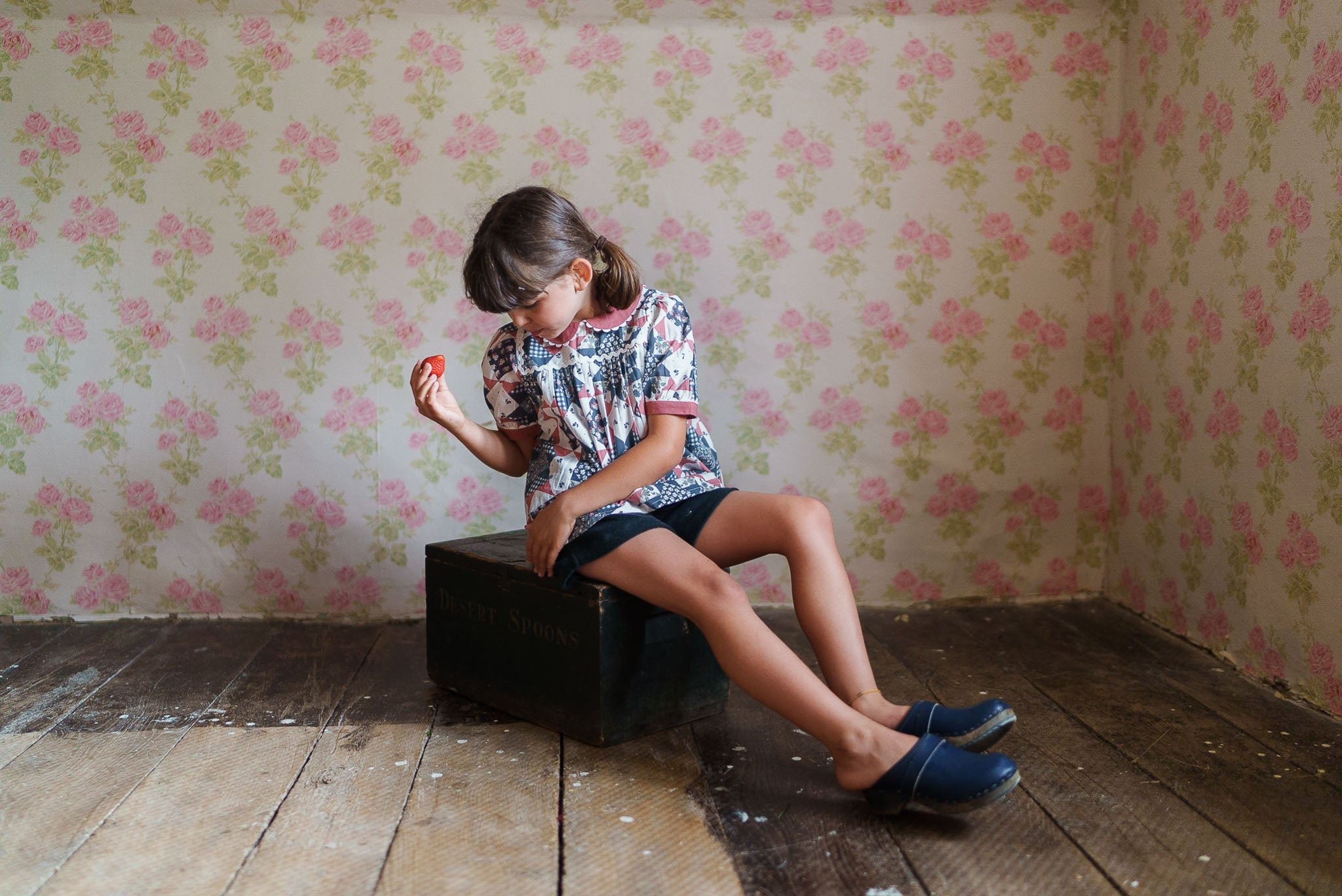 <Little Cotton Clothes> Juno Blouse Patchwork Floral　