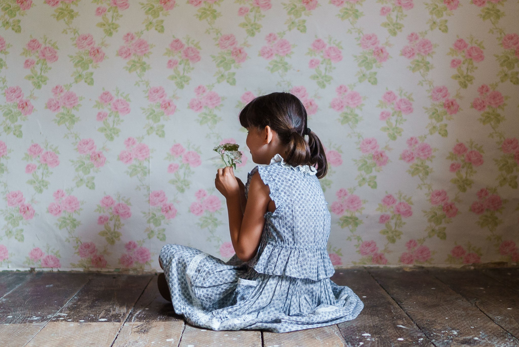 <Little Cotton Clothes> Freya Blouse Tenby Floral　