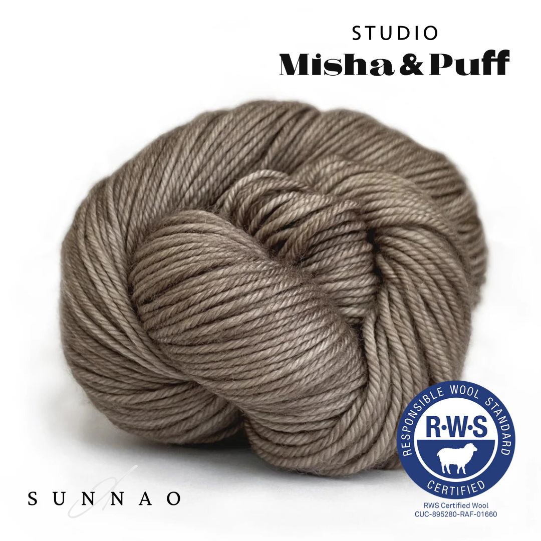 <STUDIO MISHA&PUFF>RWS Yarn Skein - Brut