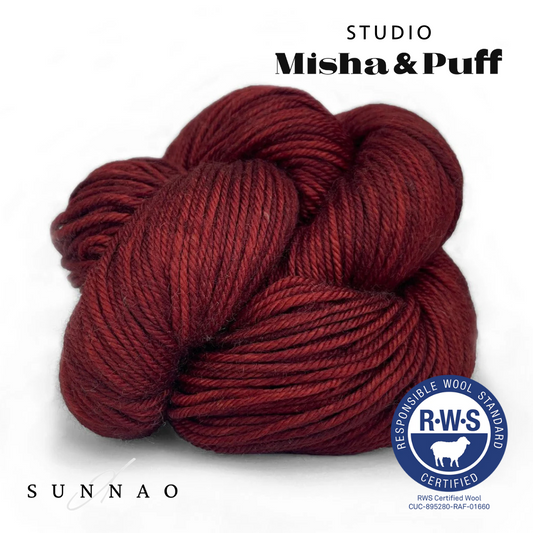 <STUDIO MISHA&PUFF>RWS Yarn Skein - Fig