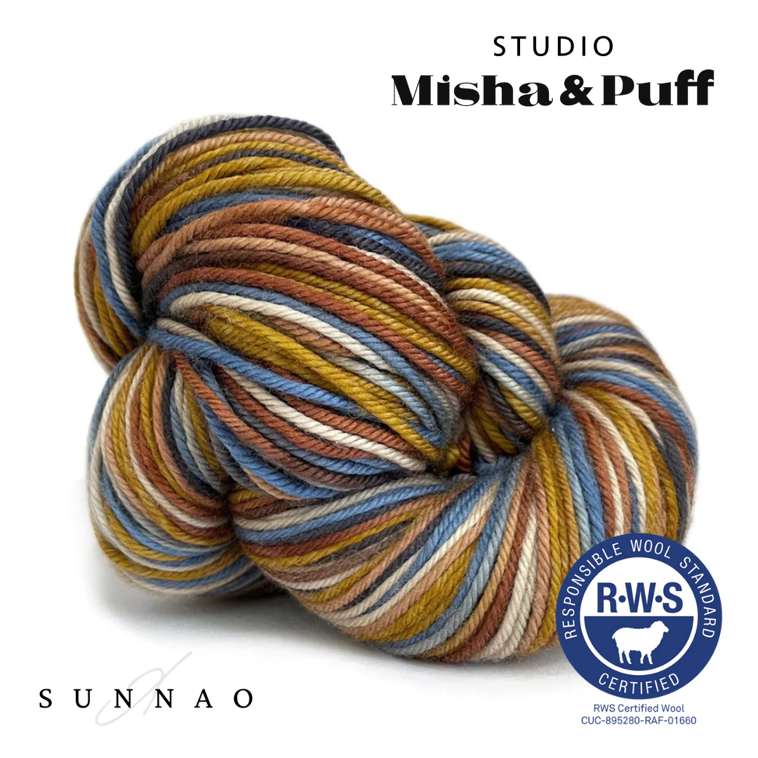 <STUDIO MISHA&PUFF>RWS Yarn Skein - Original space dye