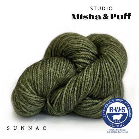 <STUDIO MISHA&PUFF>RWS Yarn Skein - Lichen