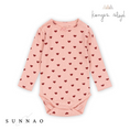 Gallery viewerに画像を読み込む, <Konges Sløjd> MINNIE BODY - AMOUR ROUGE（9M-18M）
