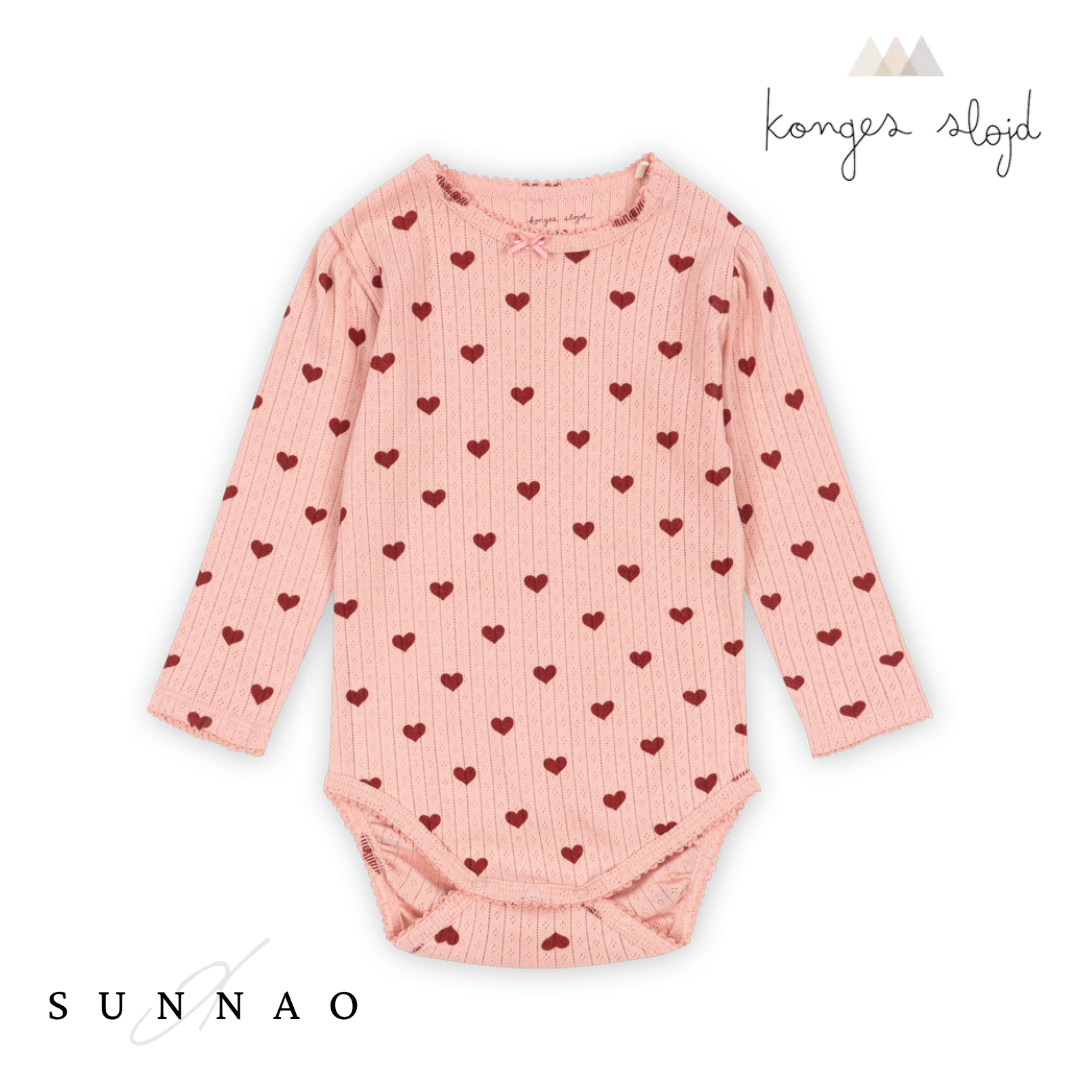 <Konges Sløjd> MINNIE BODY - AMOUR ROUGE（9M-18M）