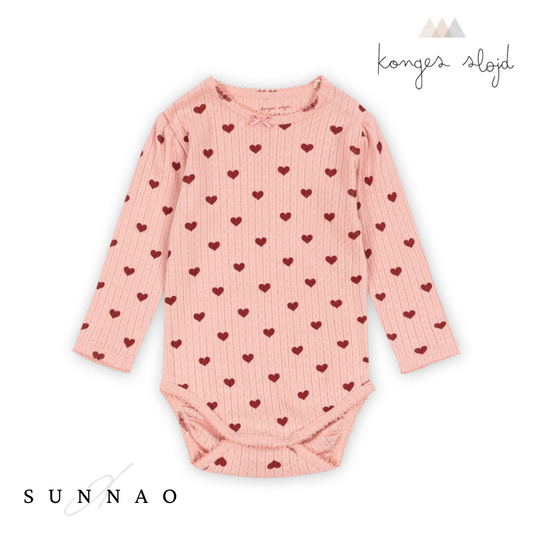 <Konges Sløjd> MINNIE BODY - AMOUR ROUGE（9M-18M）