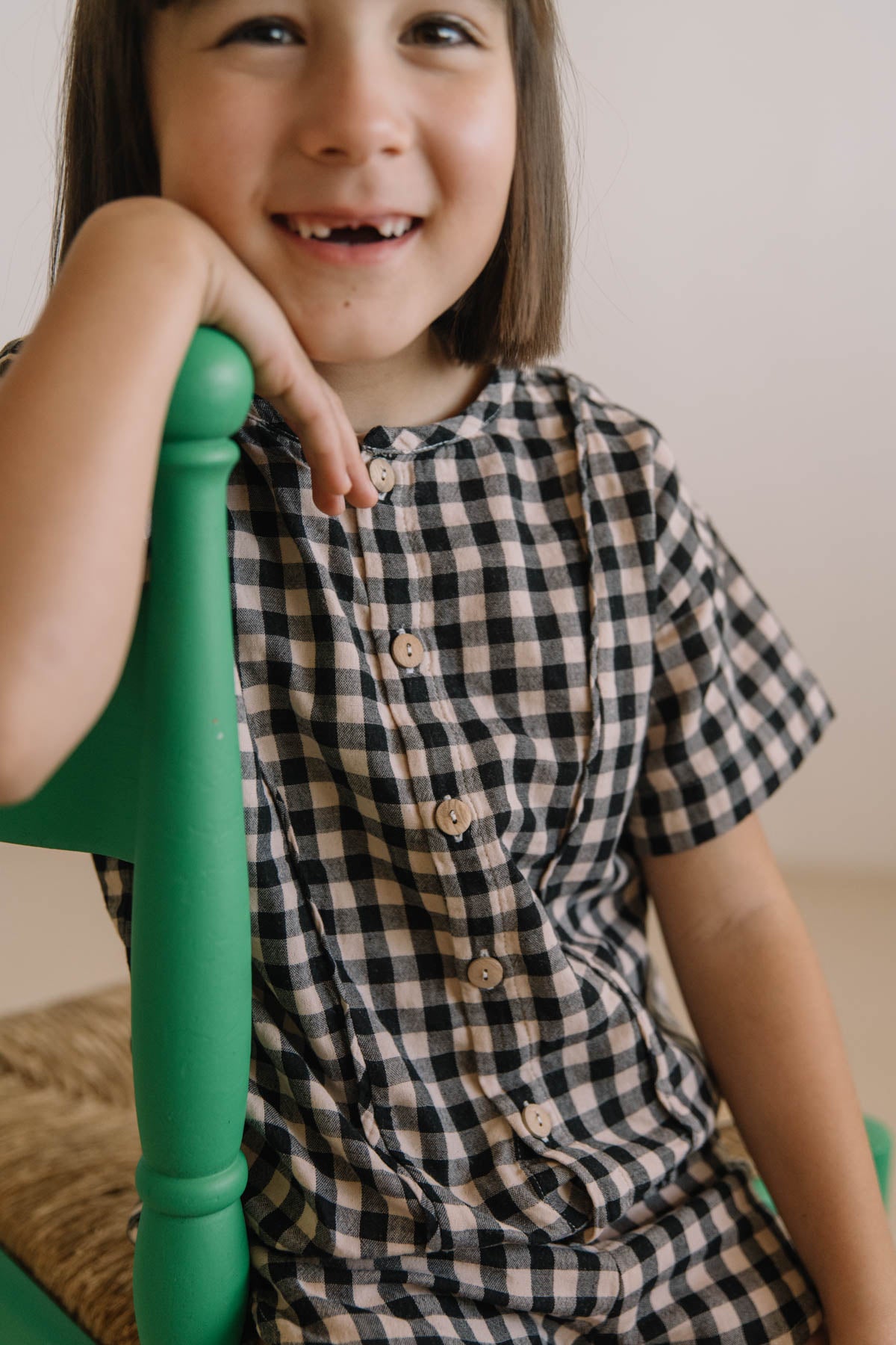 【予約】<STUDIO BOHEME PARIS> BLOUSE THELME - GINGHAM - DROP1