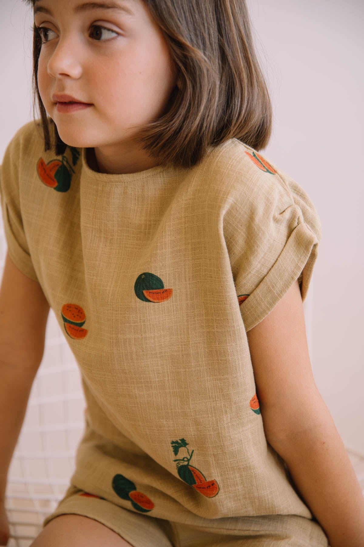 【予約】<STUDIO BOHEME PARIS> BLOUSE PRASLIN - STARFISH / WATERMELON - DROP2