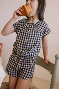 Gallery viewerに画像を読み込む, 【予約】<STUDIO BOHEME PARIS> SHORTS GEORGETTE - GINGHAM - DROP1
