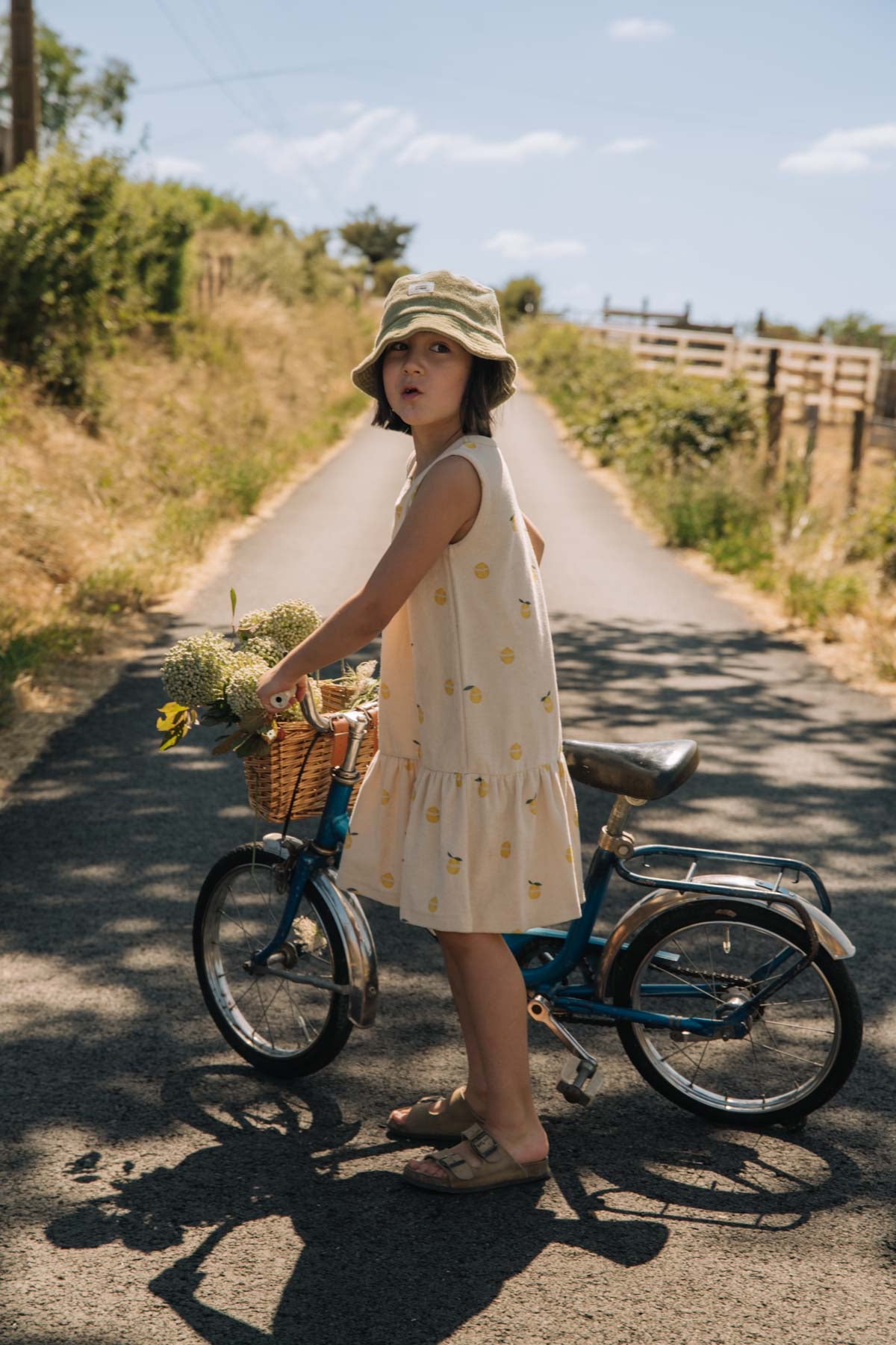 【予約】<STUDIO BOHEME PARIS> DRESS PLAYA - SAND / LEMON - DROP2