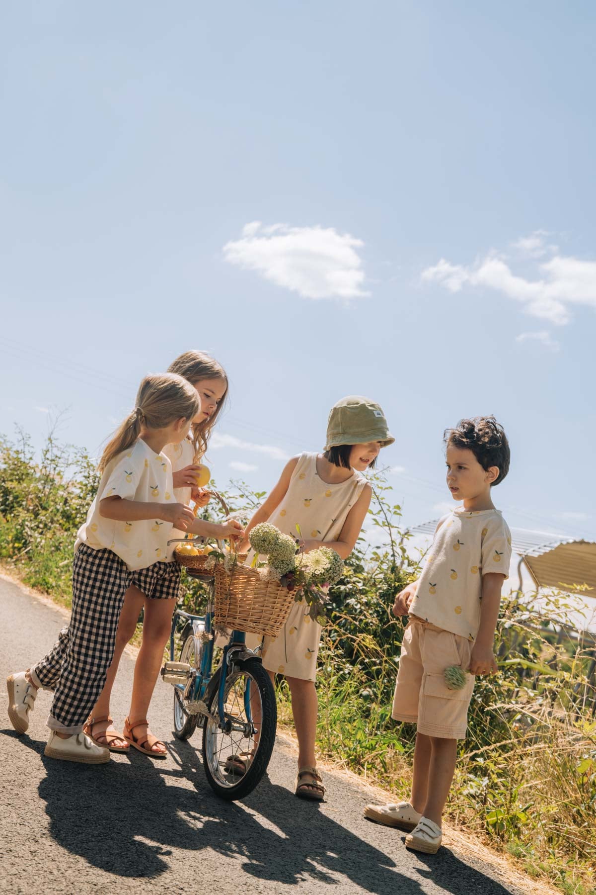 【予約】<STUDIO BOHEME PARIS> DRESS PLAYA - SAND / LEMON - DROP2