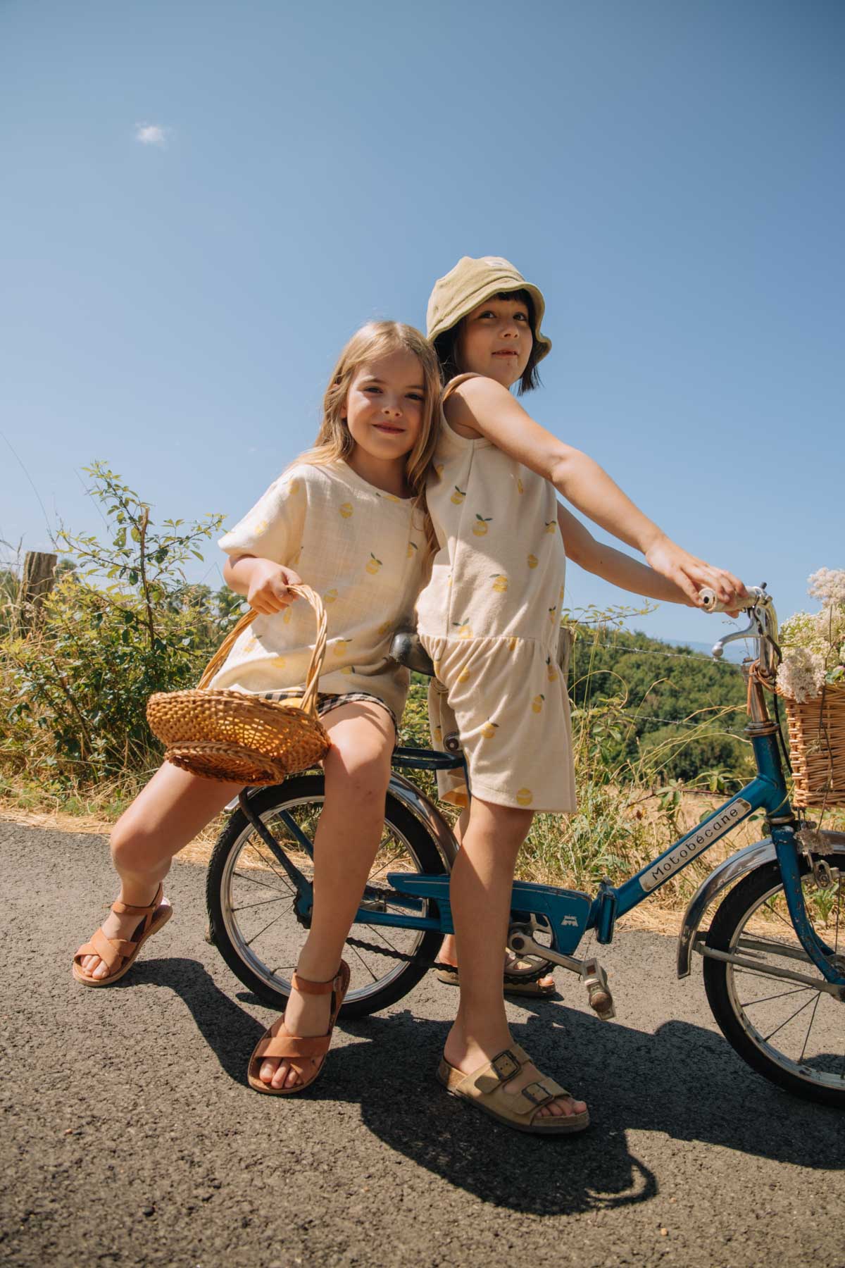 【予約】<STUDIO BOHEME PARIS> DRESS PLAYA - SAND / LEMON - DROP2