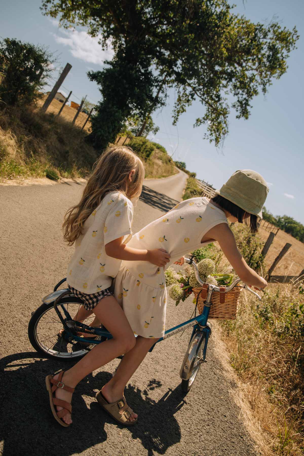 【予約】<STUDIO BOHEME PARIS> DRESS PLAYA - SAND / LEMON - DROP2