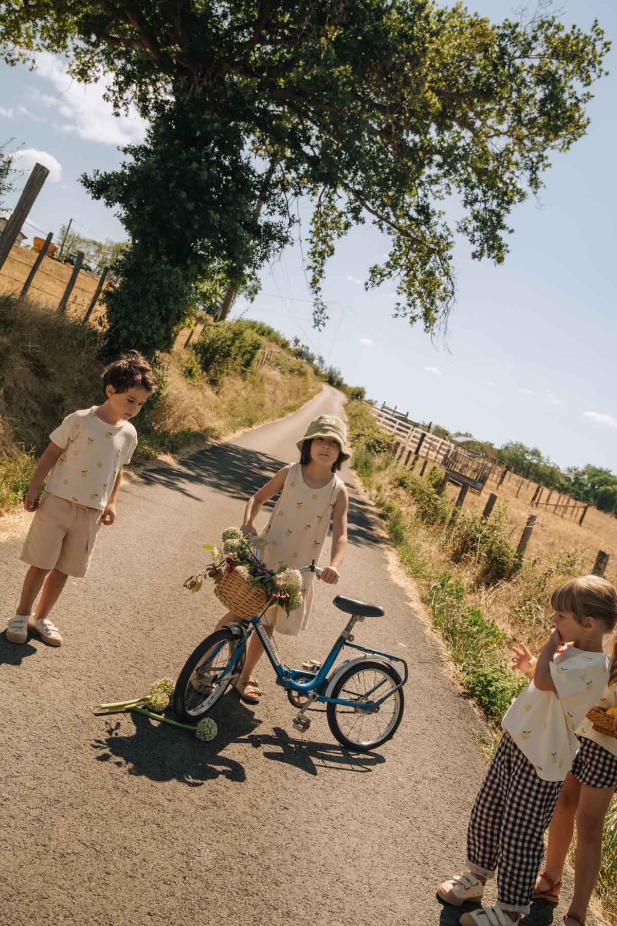 【予約】<STUDIO BOHEME PARIS> DRESS PLAYA - SAND / LEMON - DROP2