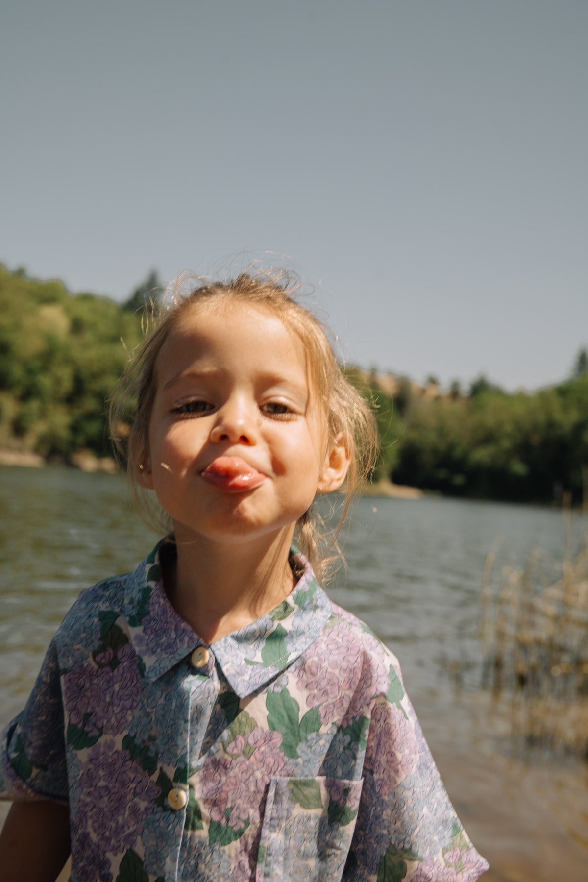 【予約】<STUDIO BOHEME PARIS> SHIRT VOILE - HORTENSIA - DROP1