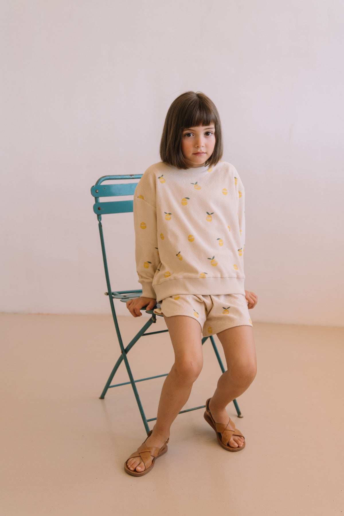 【予約】<STUDIO BOHEME PARIS> SHORTS GEORGY - SAND / LEMON - DROP1