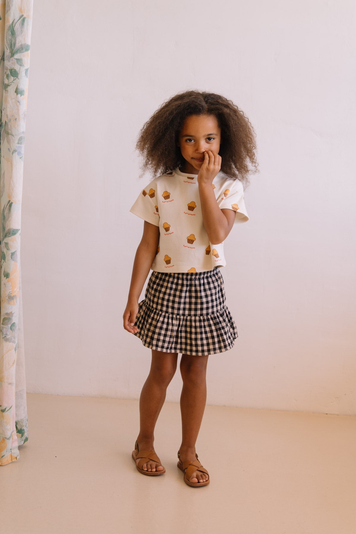 <STUDIO BOHEME PARIS> T-SHIRT FLOW - ECRU BRIOCHE - DROP1