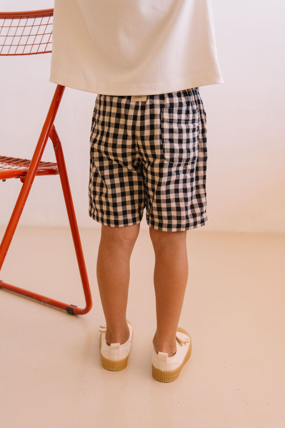 【予約】<STUDIO BOHEME PARIS> BERMUDA BASILE - GINGHAM - DROP2