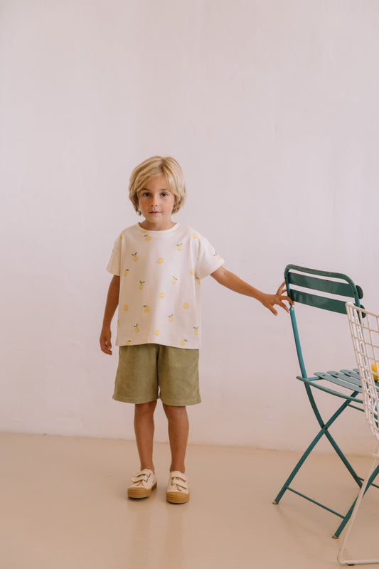 【予約】<STUDIO BOHEME PARIS> BERMUDA BASILE - GOLDEN GREEN - DROP1