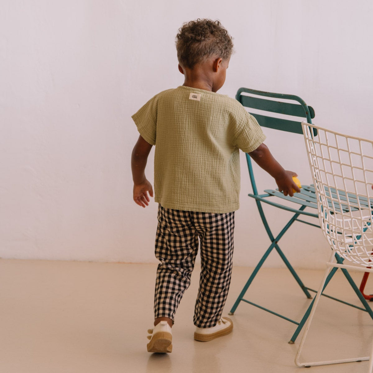 【予約】<STUDIO BOHEME PARIS> PANTS COUSIN - GINGHAM - DROP2