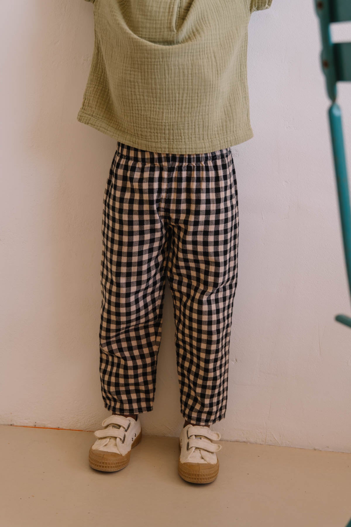 【予約】<STUDIO BOHEME PARIS> PANTS COUSIN - GINGHAM - DROP2