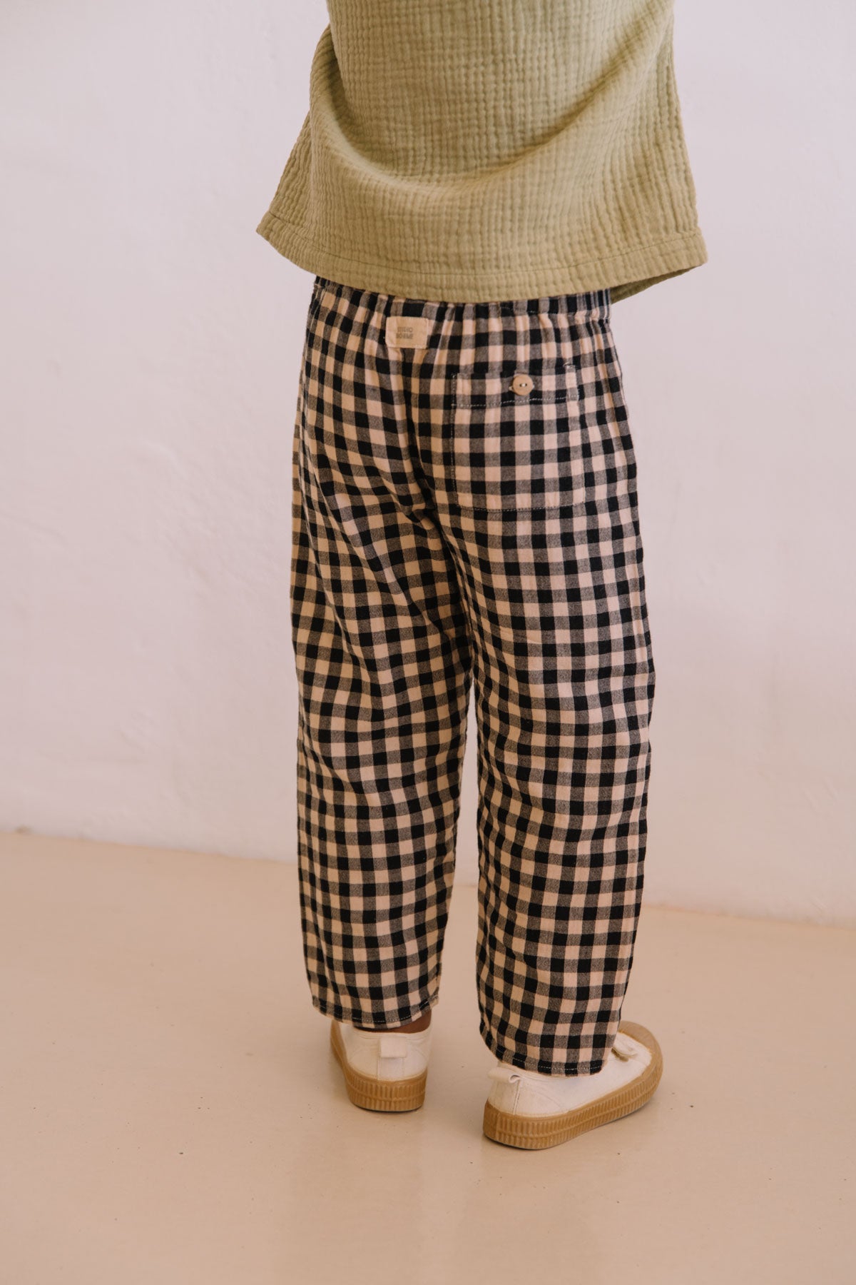 【予約】<STUDIO BOHEME PARIS> PANTS COUSIN - GINGHAM - DROP2