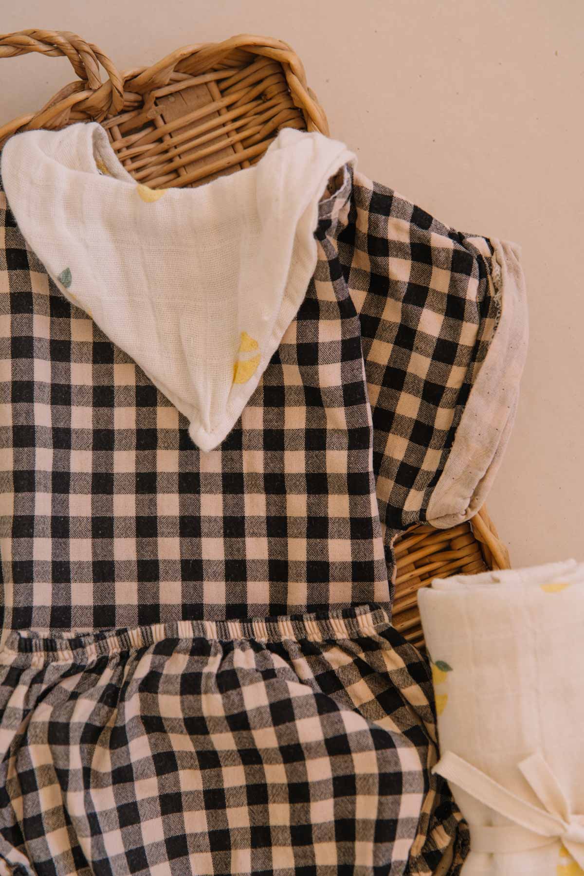 【予約】<STUDIO BOHEME PARIS> BLOUSE PRASLIN - GINGHAM - DROP2