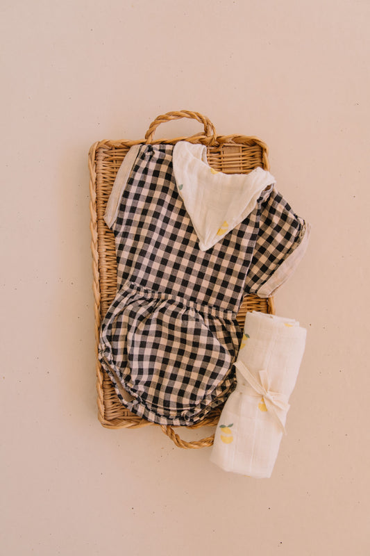 【予約】<STUDIO BOHEME PARIS> BLOOMERS AMI - GINGHAM - DROP1