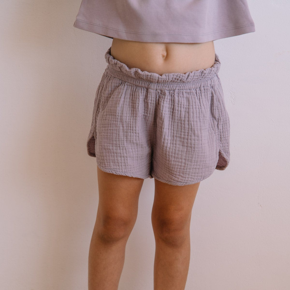 【予約】<STUDIO BOHEME PARIS> SHORTS GEORGETTE - NIRVANA LILA - DROP2