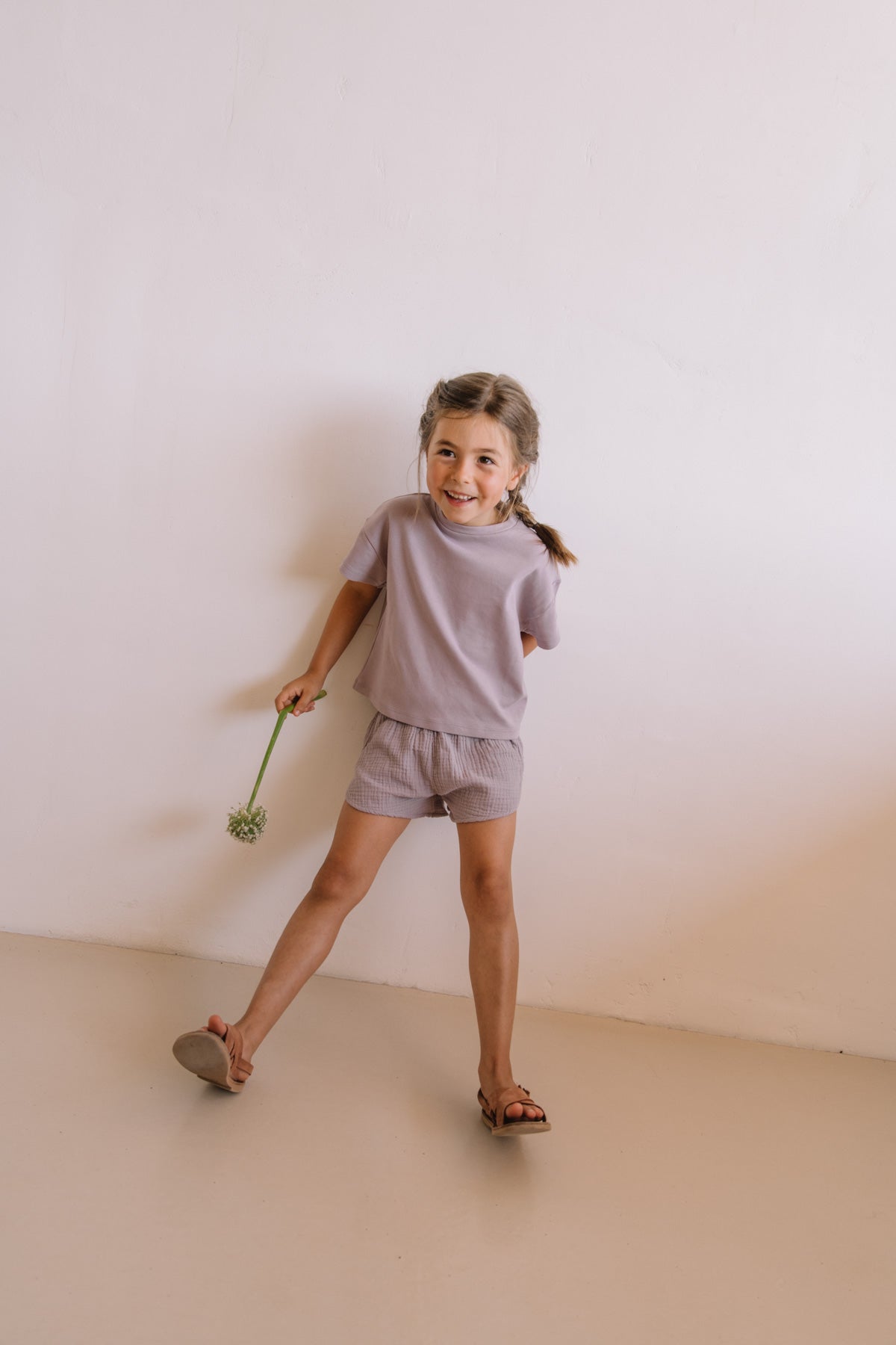 【予約】<STUDIO BOHEME PARIS> SHORTS GEORGETTE - NIRVANA LILA - DROP2