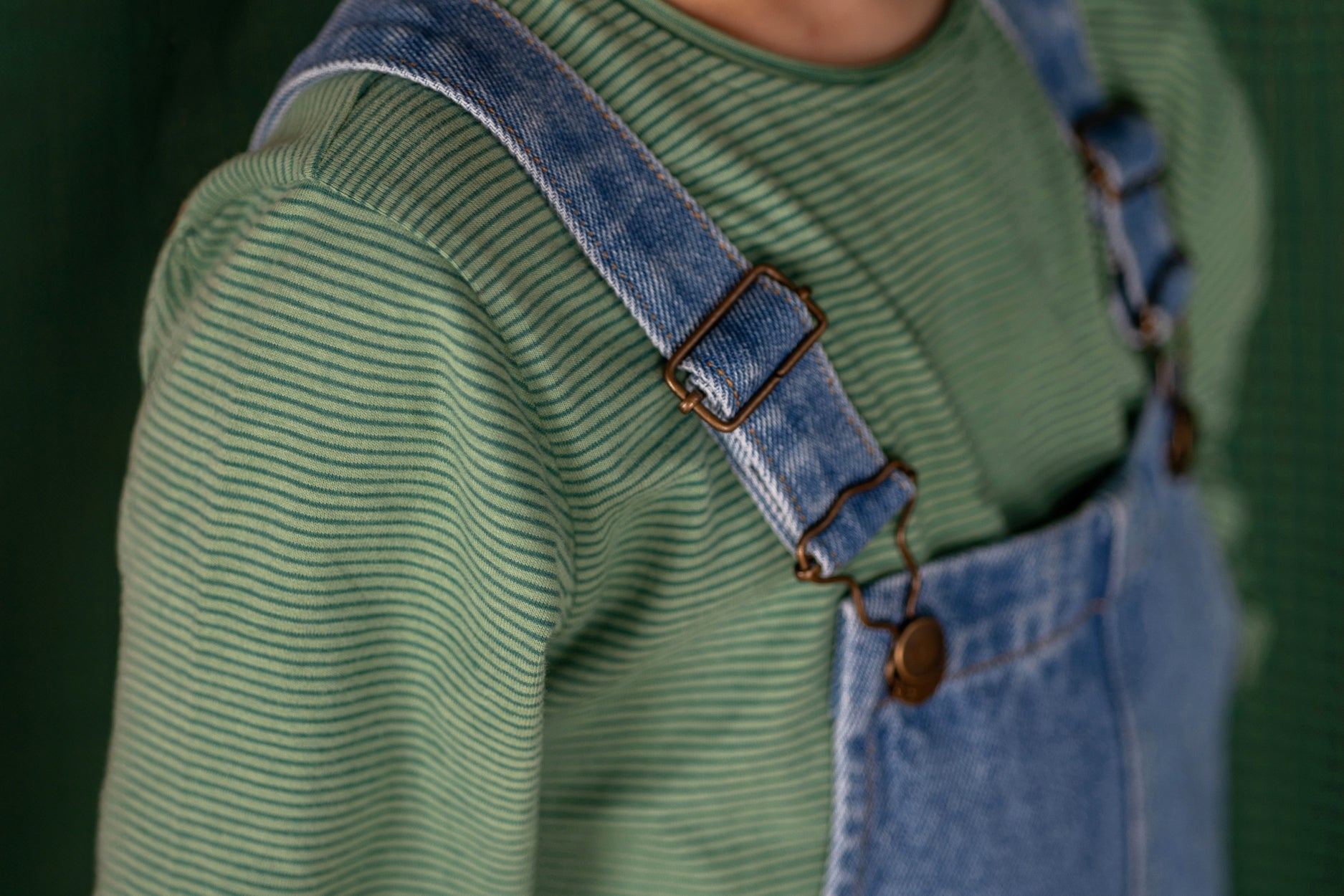 <Nixnut>Dungaree - Jeans（86-116サイズ）