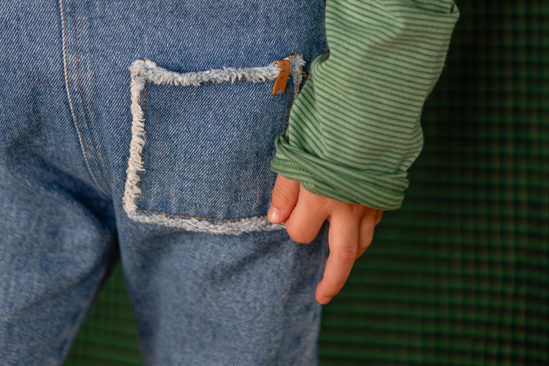 <Nixnut>Dungaree - Jeans（86-116サイズ）