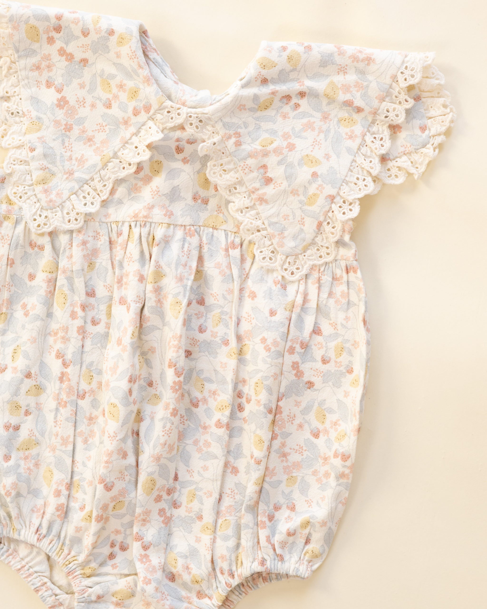 <Rylee + Cru> PORTER ROMPER - SUMMER GARDEN