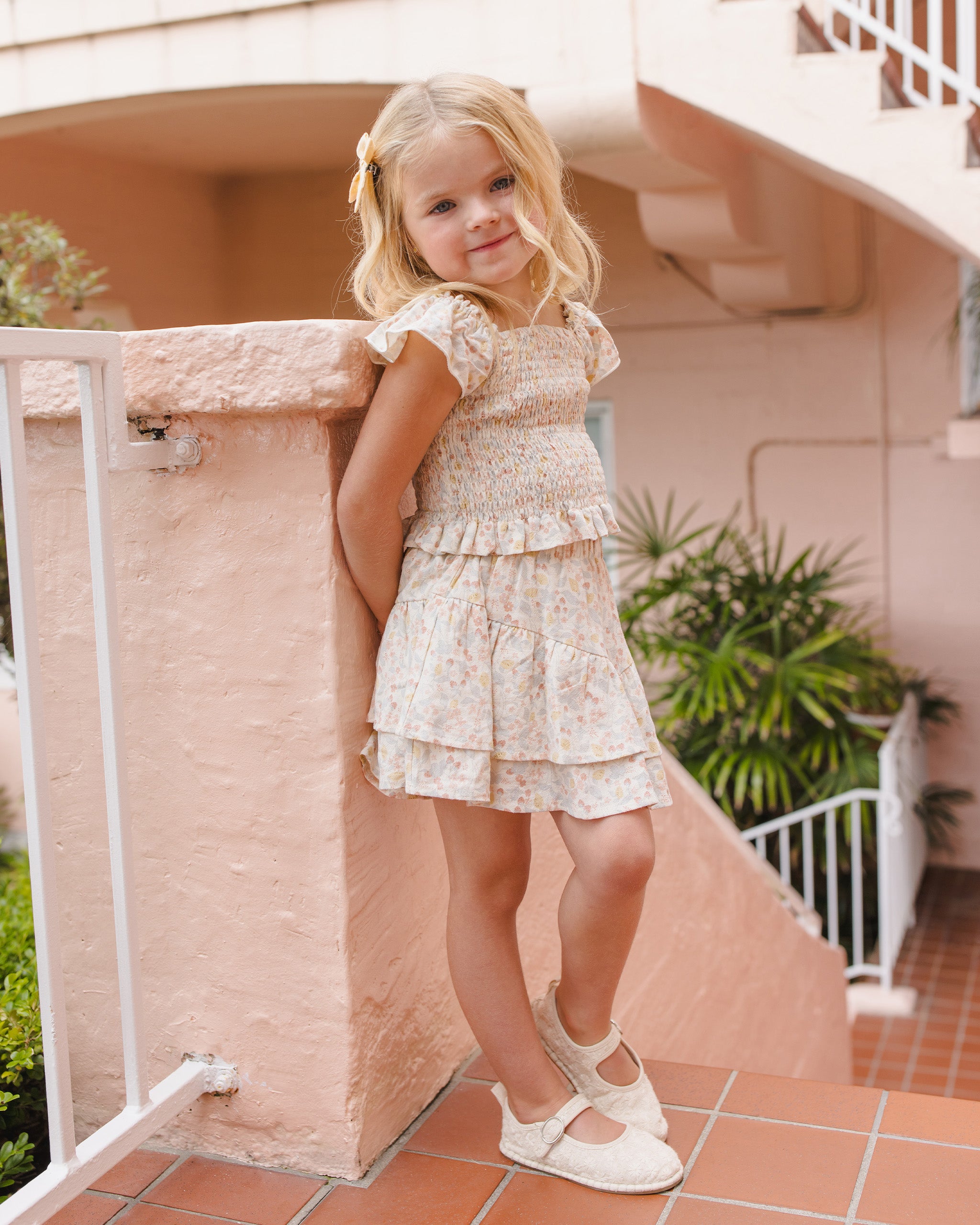 <Rylee + Cru> ZAYLA TOP - SUMMER GARDEN