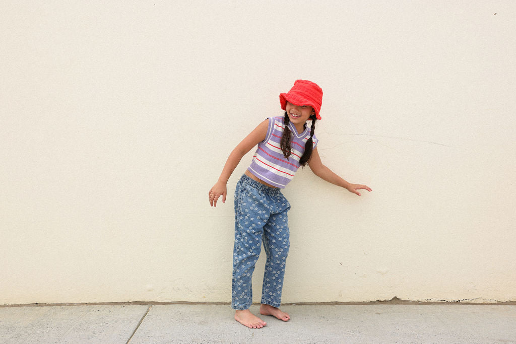 <GROWN> Daisy Denim Balloon Pant
