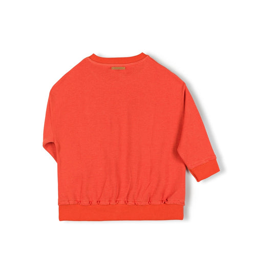 <Nixnut>Loose Sweater - Chili（86-122）