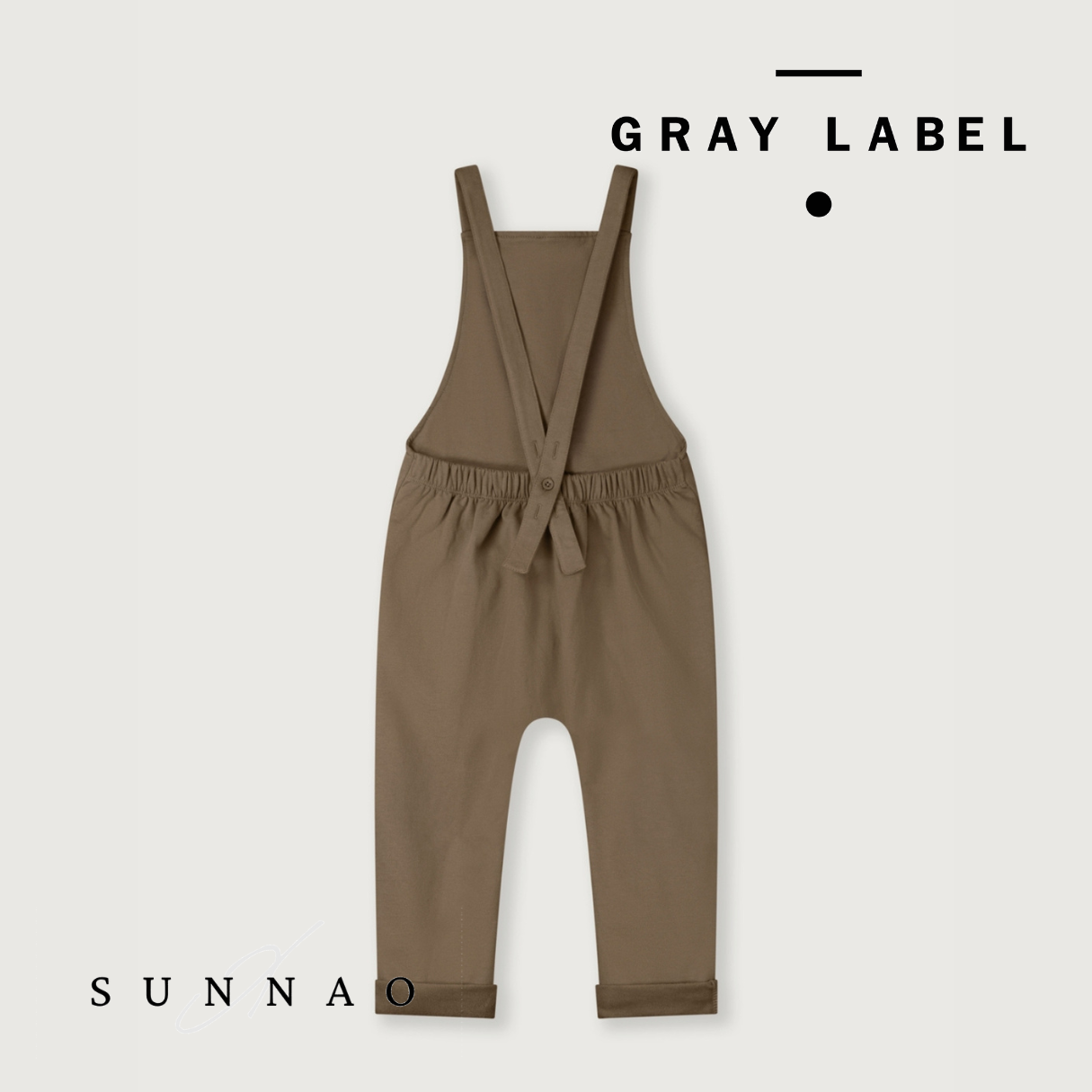 <GRAY LABEL> Salopette w/ Seam - Woody