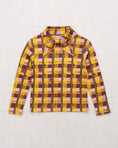 Gallery viewerに画像を読み込む, <Misha&Puff>Scout top - Plum Watercolor Plaid（2-10Y）
