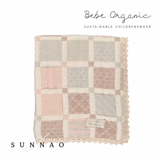 <Bebe Organic> Patchwork Blanket