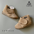 갤러리 뷰어로 이미지로드, <Cienta>Velcro baby sneaker BEIGE 133049
