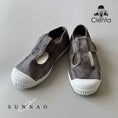 Load image into Gallery viewer, <cienta> T strap shoes - GRAY 77777</cienta>
