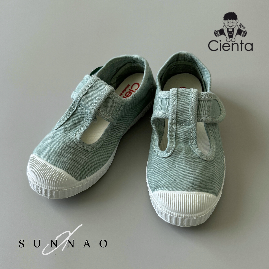 <cienta> T strap shoes - AQUA 77777</cienta>