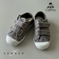 Gallery viewerに画像を読み込む, <Cienta>Double strap velcro sneaker - GRAY 78777
