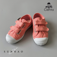 갤러리 뷰어로 이미지로드, <Cienta>Double strap velcro sneaker - PEACH 78997
