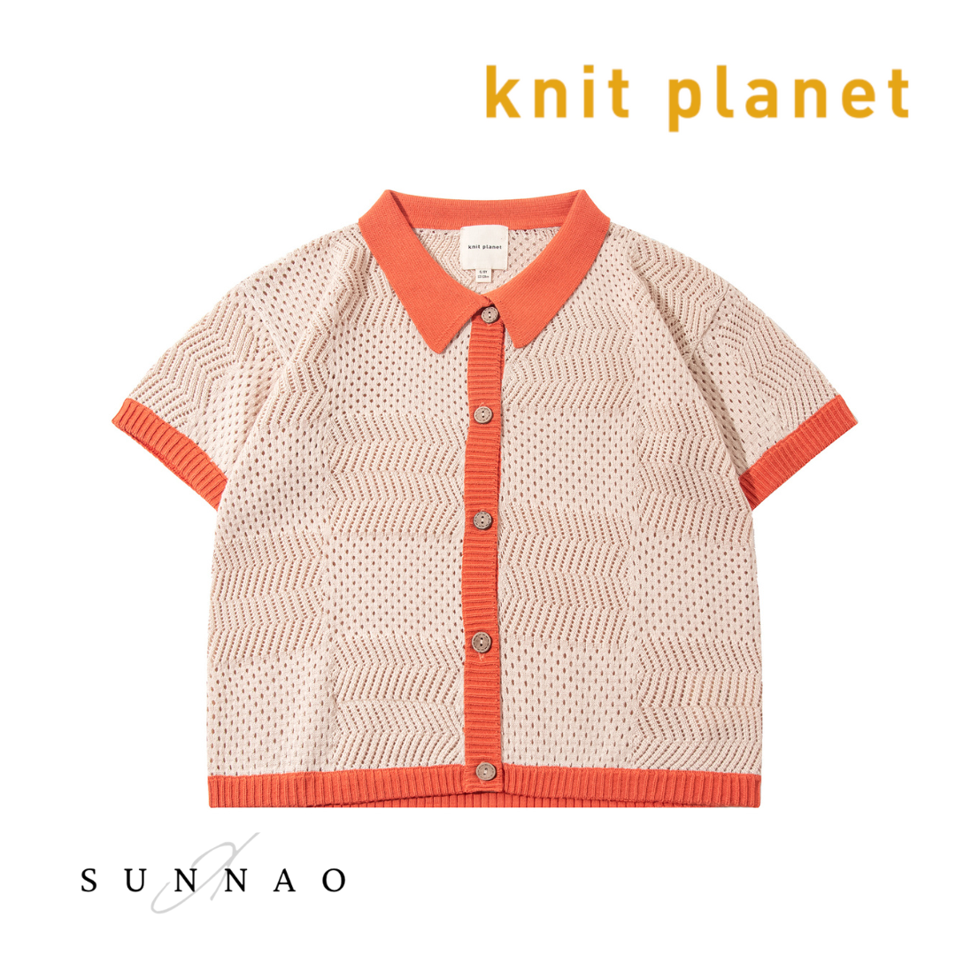 <Knit planet>CHOCHET SHIRT（2-8Y）