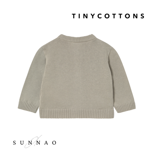 <TINYCOTTONS>SUN GRAPHIC BABY CARDIGAN（18M-24M）