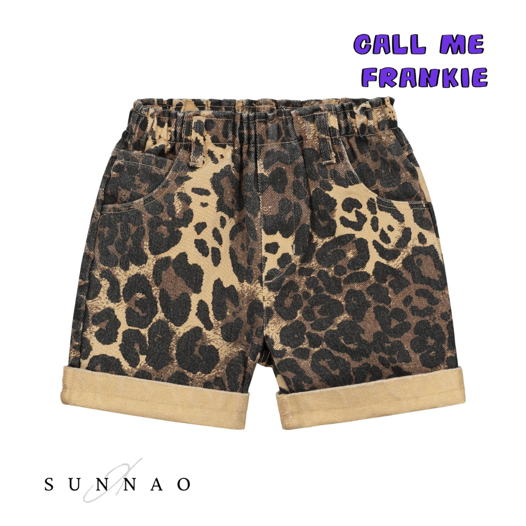 <CALL ME FRANKIE>LEOPARD SHORTS（1-8Y）