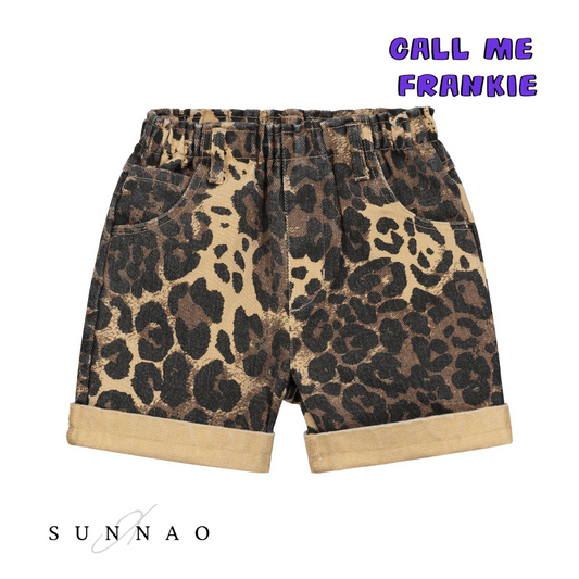 <CALL ME FRANKIE>LEOPARD SHORTS（1-8Y）