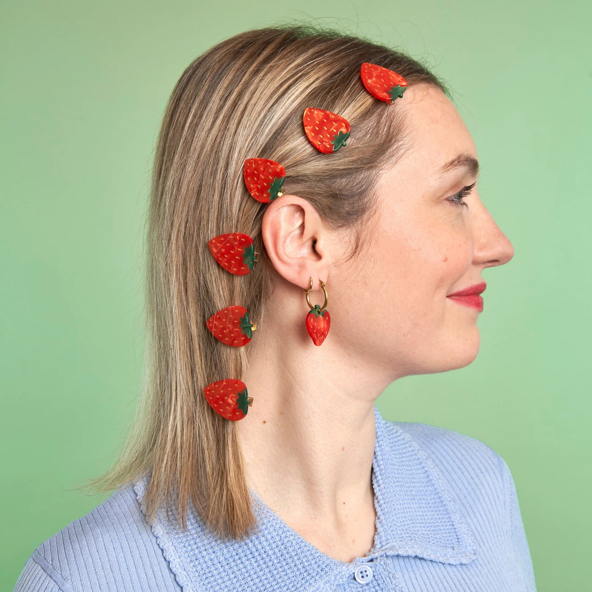 <COUCOU SUZETTE> Strawberry Hair Clip